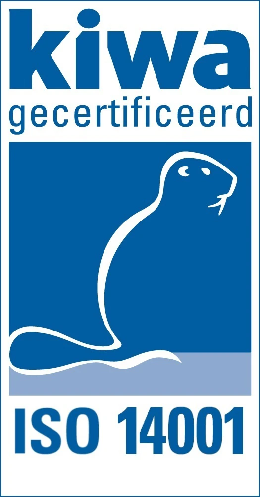 Kiwa gecertificeerd ISO 14001